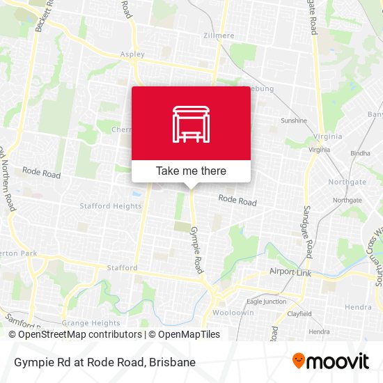 Gympie Rd at Rode Road map