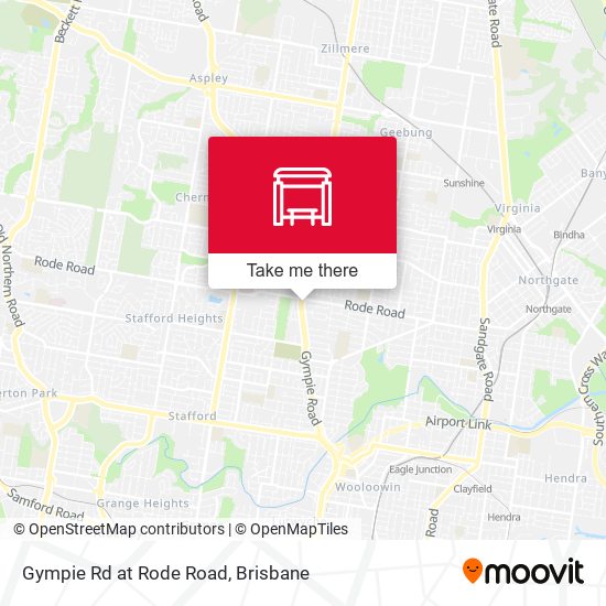 Gympie Rd at Rode Road map