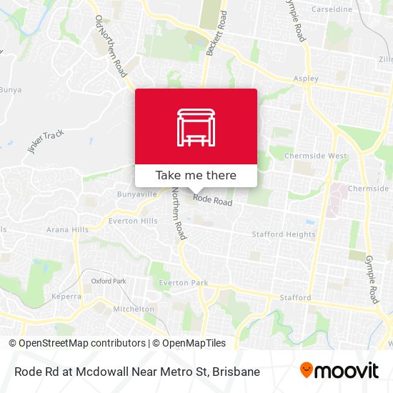 Rode Rd at Mcdowall Near Metro St map
