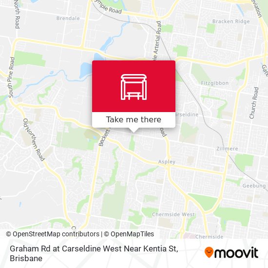 Graham Rd at Carseldine West Near Kentia St map