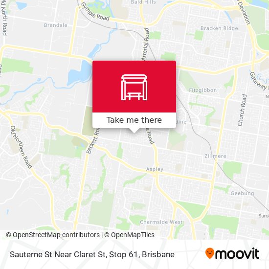 Sauterne St Near Claret St, Stop 61 map