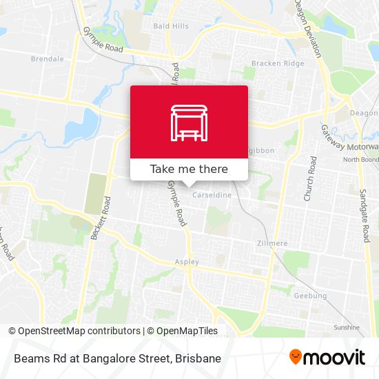 Beams Rd at Bangalore Street map
