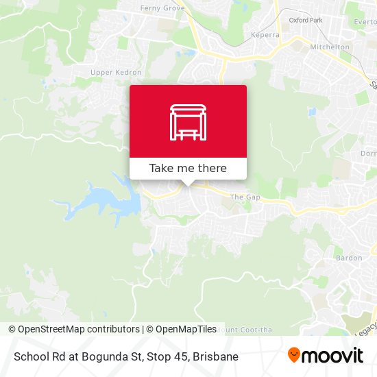 School Rd at Bogunda St, Stop 45 map