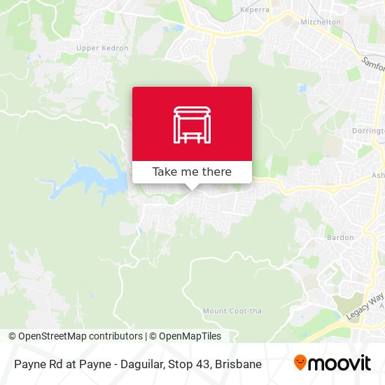 Payne Rd at Payne - Daguilar, Stop 43 map