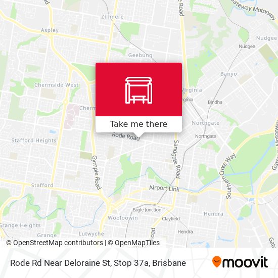 Rode Rd Near Deloraine St, Stop 37a map