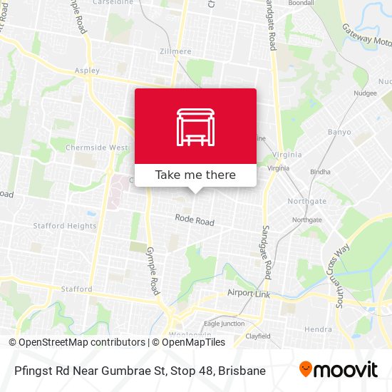 Pfingst Rd Near Gumbrae St, Stop 48 map