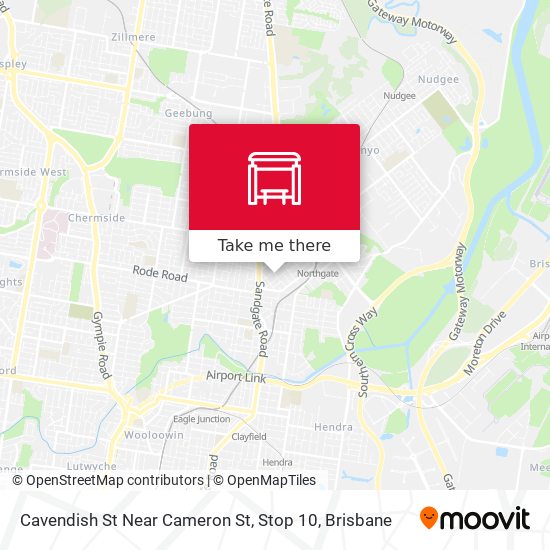 Cavendish St Near Cameron St, Stop 10 map