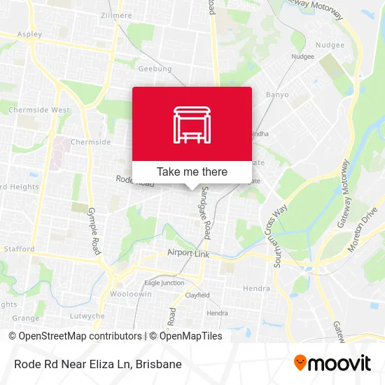 Mapa Rode Rd Near Eliza Ln