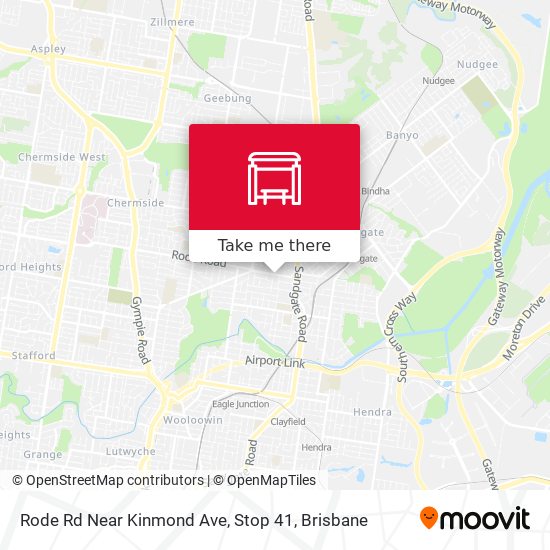 Rode Rd Near Kinmond Ave, Stop 41 map
