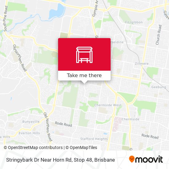 Stringybark Dr Near Horn Rd, Stop 48 map