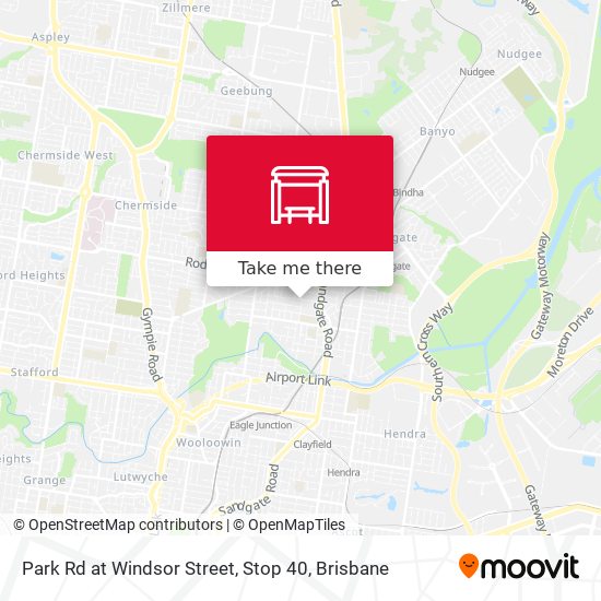 Park Rd at Windsor Street, Stop 40 map