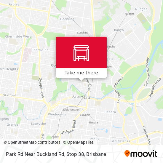 Park Rd Near Buckland Rd, Stop 38 map