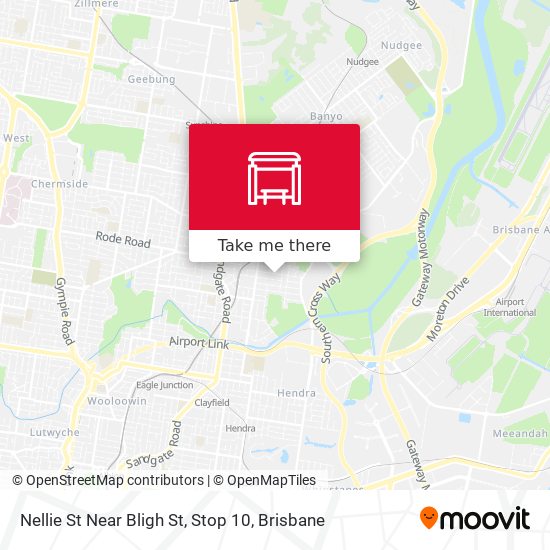 Nellie St Near Bligh St, Stop 10 map