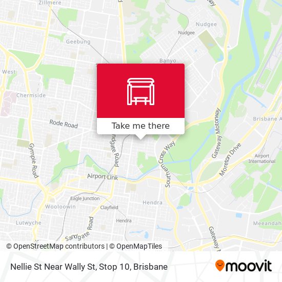Nellie St Near Wally St, Stop 10 map
