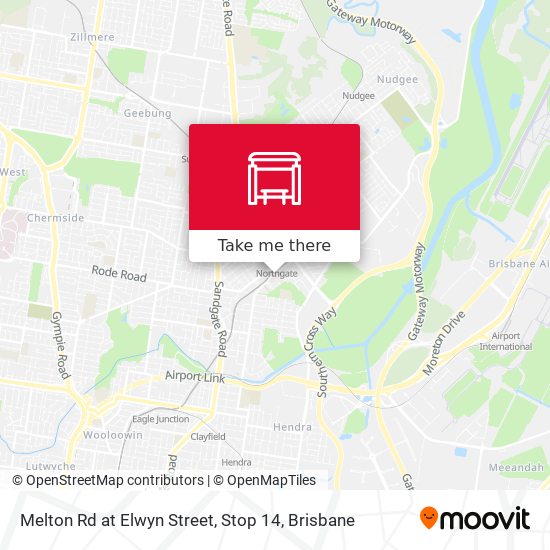 Melton Rd at Elwyn Street, Stop 14 map