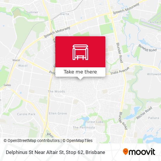 Delphinus St Near Altair St, Stop 62 map