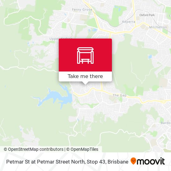 Petmar St at Petmar Street North, Stop 43 map