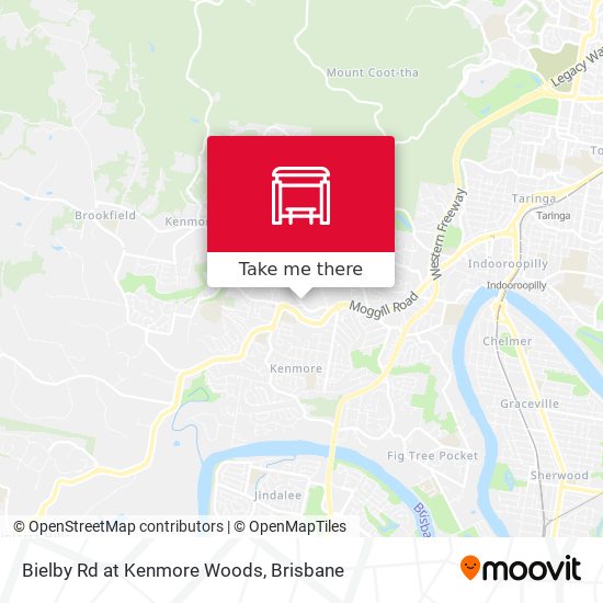 Bielby Rd at Kenmore Woods map