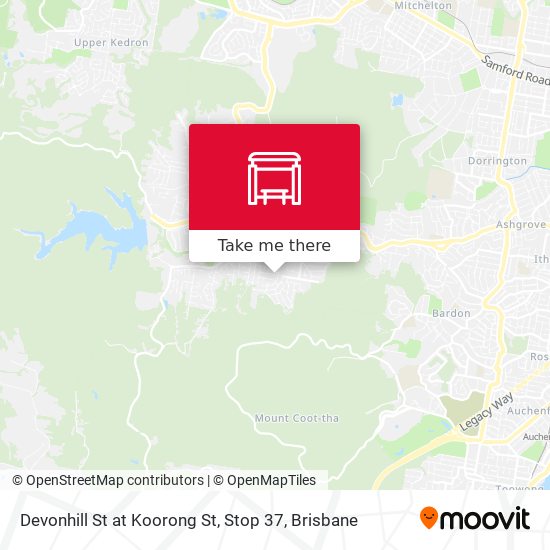 Devonhill St at Koorong St, Stop 37 map