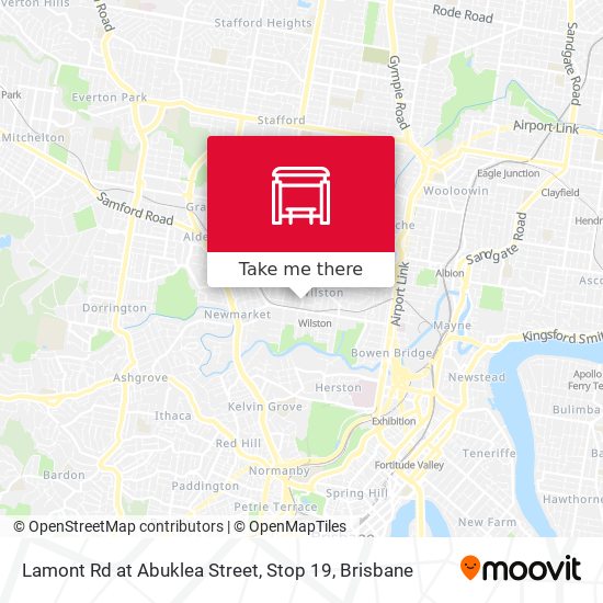 Lamont Rd at Abuklea Street, Stop 19 map