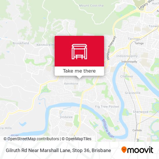 Gilruth Rd Near Marshall Lane, Stop 36 map