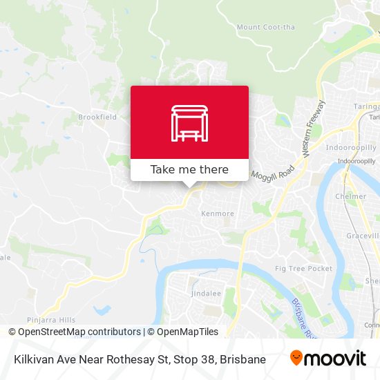 Kilkivan Ave Near Rothesay St, Stop 38 map