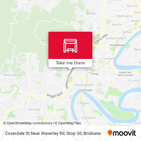 Coverdale St Near Waverley Rd, Stop 30 map