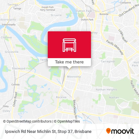 Ipswich Rd Near Michlin St, Stop 37 map