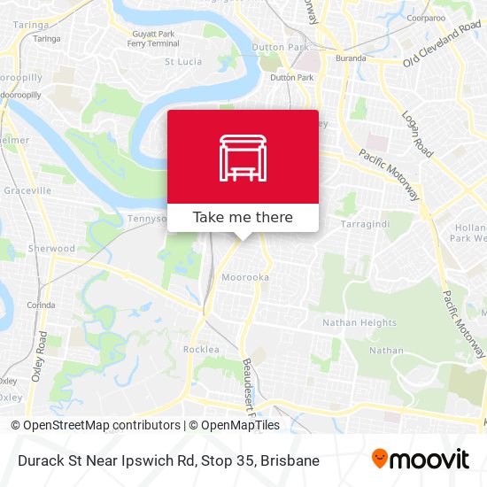 Durack St Near Ipswich Rd, Stop 35 map