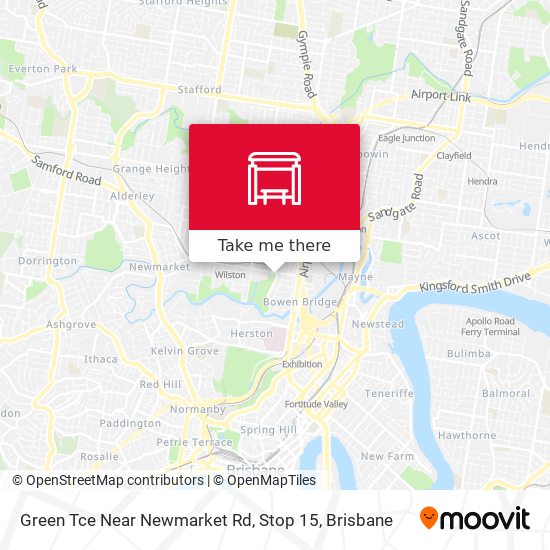 Green Tce Near Newmarket Rd, Stop 15 map