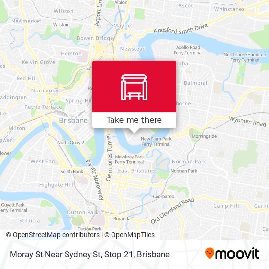 Moray St Near Sydney St, Stop 21 map