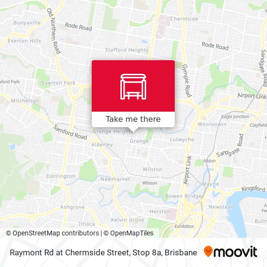 Raymont Rd at Chermside Street, Stop 8a map
