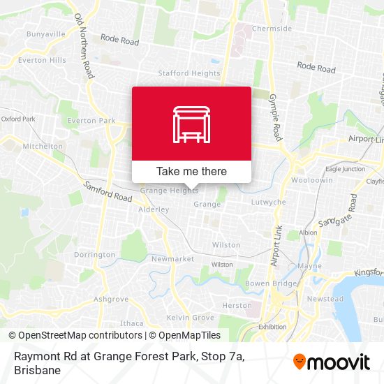 Raymont Rd at Grange Forest Park, Stop 7a map