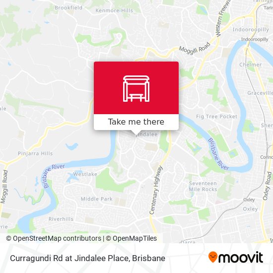 Curragundi Rd at Jindalee Place map