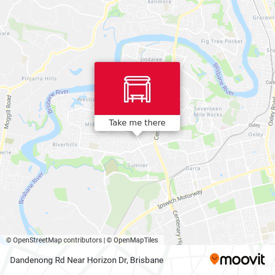 Dandenong Rd Near Horizon Dr map