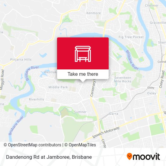 Dandenong Rd at Jamboree map