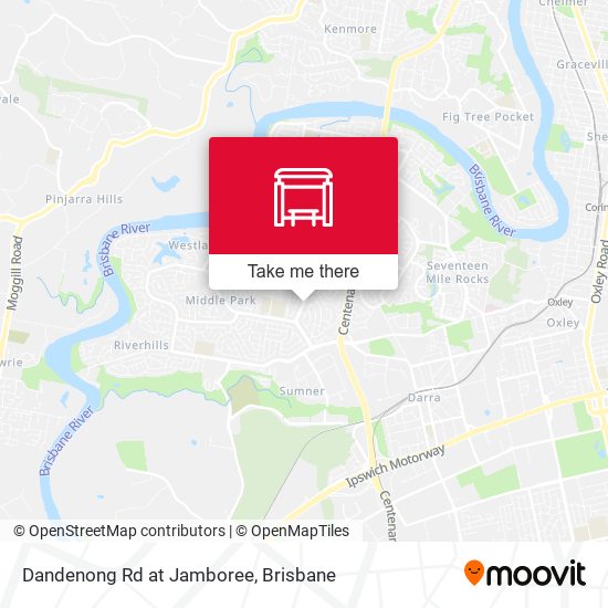 Dandenong Rd at Jamboree map