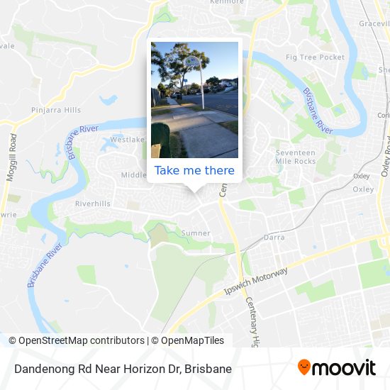 Dandenong Rd Near Horizon Dr map