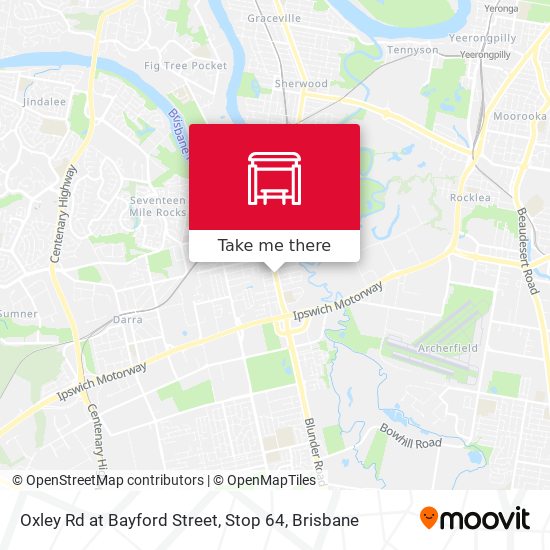 Oxley Rd at Bayford Street, Stop 64 map