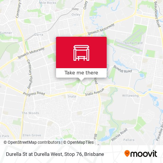 Durella St at Durella West, Stop 76 map