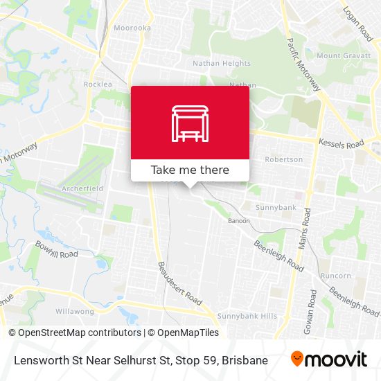Lensworth St Near Selhurst St, Stop 59 map