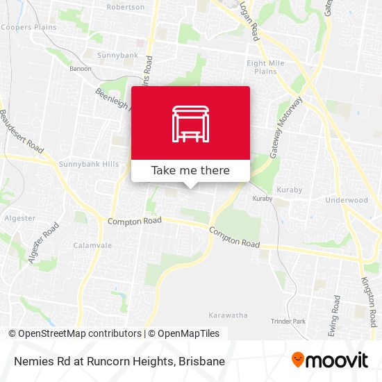 Nemies Rd at Runcorn Heights map