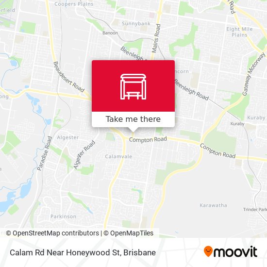 Calam Rd Near Honeywood St map