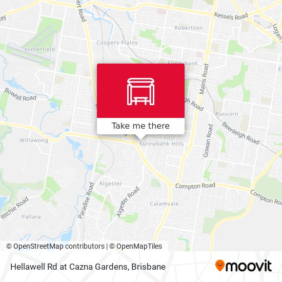 Mapa Hellawell Rd at Cazna Gardens