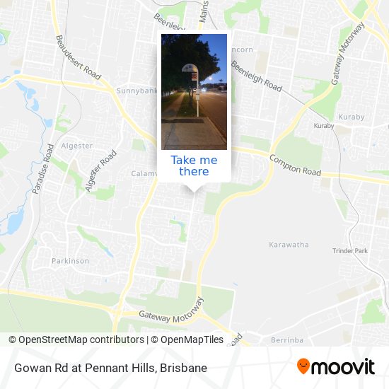 Gowan Rd at Pennant Hills map