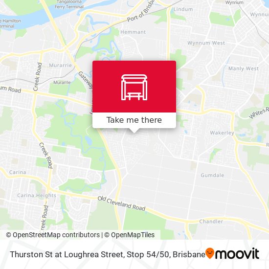 Thurston St at Loughrea Street, Stop 54 / 50 map
