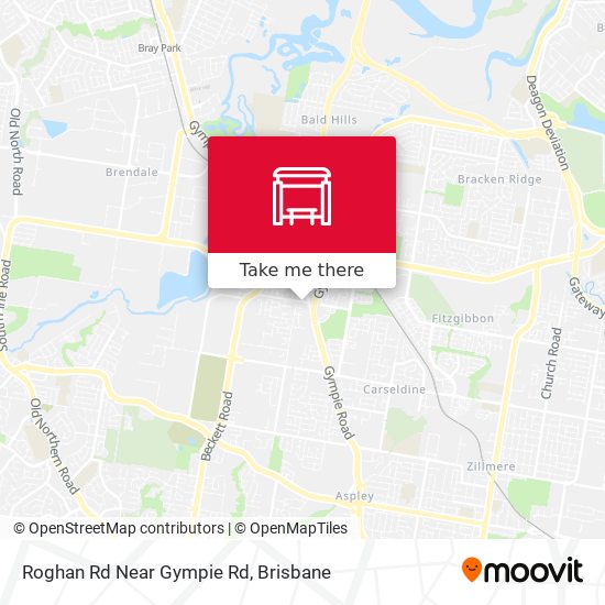 Roghan Rd Near Gympie Rd map