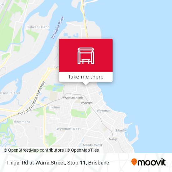 Tingal Rd at Warra Street, Stop 11 map