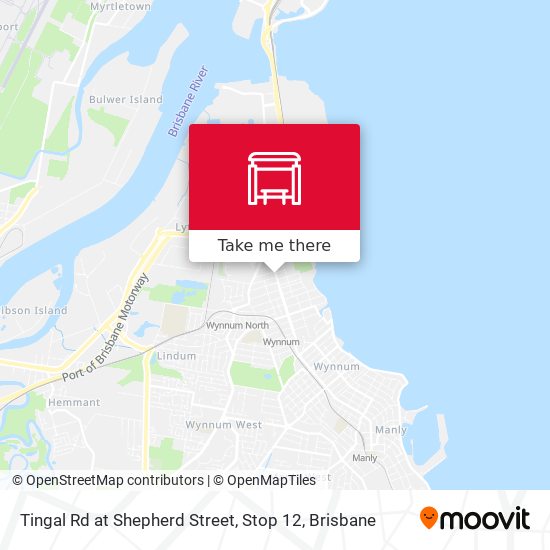 Tingal Rd at Shepherd Street, Stop 12 map
