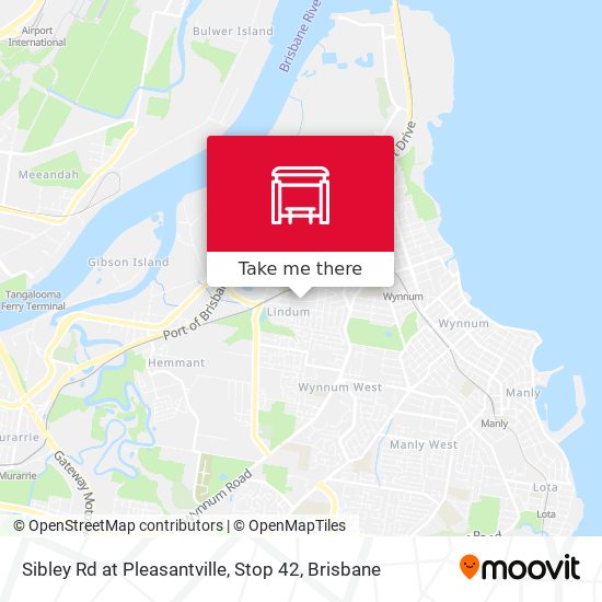 Sibley Rd at Pleasantville, Stop 42 map